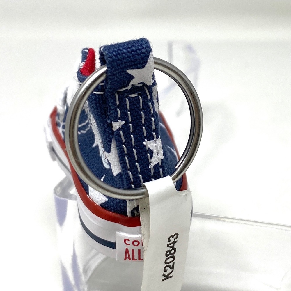 Converse Key Chain Ctas Sneaker Keychain Blue Star 022862147020 - Picture 3 of 8